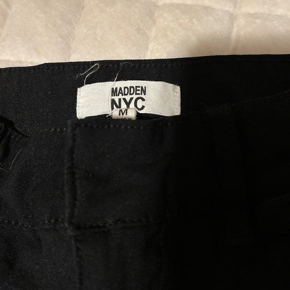 Steve Madden Black Flare Leg Pants - Picture 2 of 3